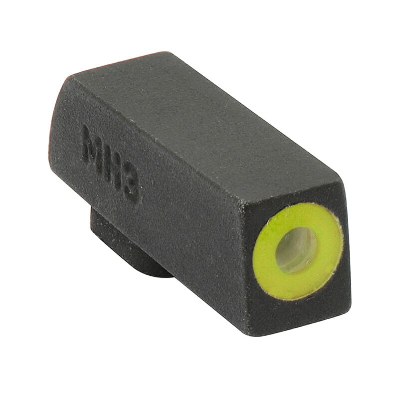 Meprolight USA Meprolight Hyper-Bright Glock Std Frame 9/357SIG/40/45GAP Yellow Ring Fixed Pistol Front Sight 402243127