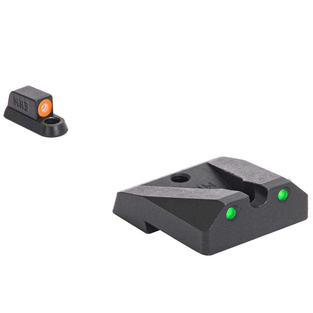 Meprolight USA Meprolight Hyper-Bright CZ Shadow 2 Orange Ring/Green Fixed Pistol Sight Set 477873131