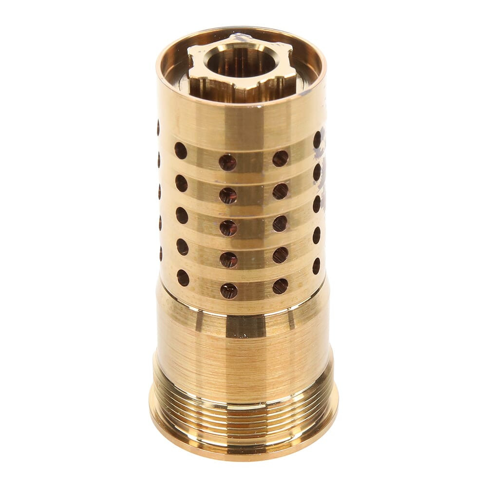 Q, LLC. Cherry Bomb 8.6 BLK M18-1.5 Muzzle Brake CB-M18-1.5