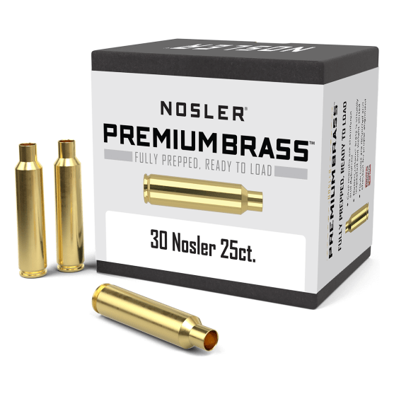 Nosler Premium Brass Box - 30 Nosler (25ct) 10221