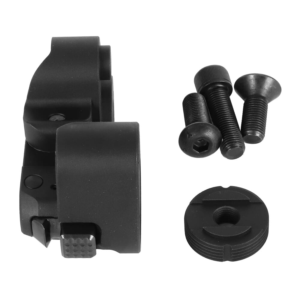 MDT Fixed to Fixed 1 Way Locking Blk Folding Stock Adapater 103746-BLK in Black