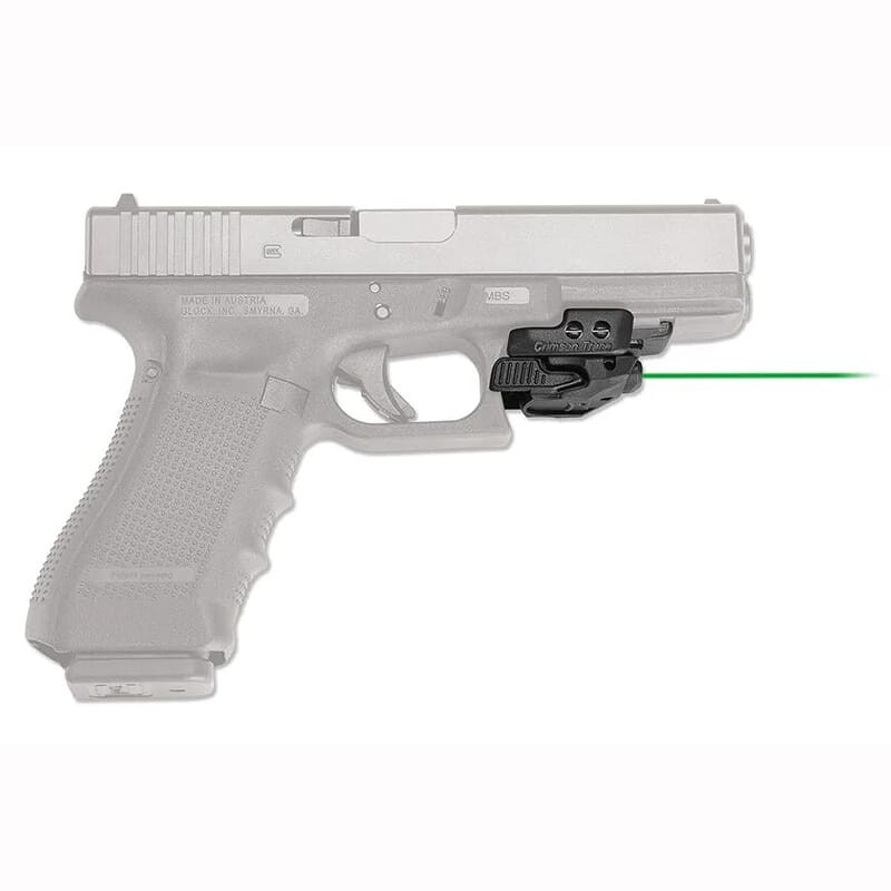 Crimson Trace Rail Master Universal Rail Mount Green Laser 3 Mode Laser Sight 01-4620-1