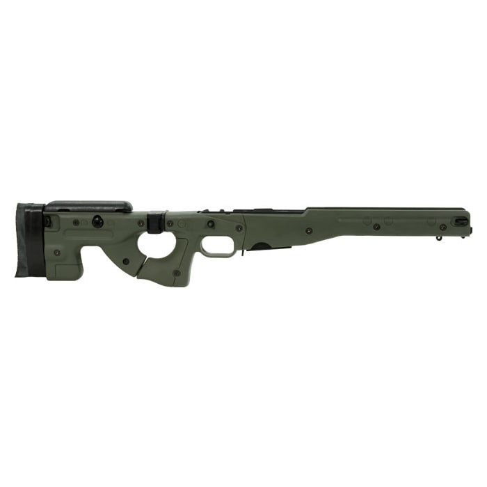 Accuracy International AICS SA 2.0 Folding Green LH .308 Win 6366 Like New Demo DB518