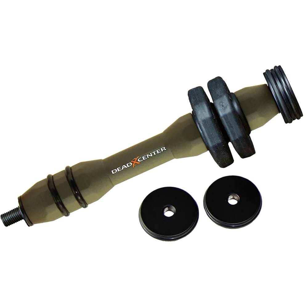 Dead Center Archery Dead Center Dead Silent Hunting Series Carbon V2 6" Green Stabilizer DSHCV2-6-GRN