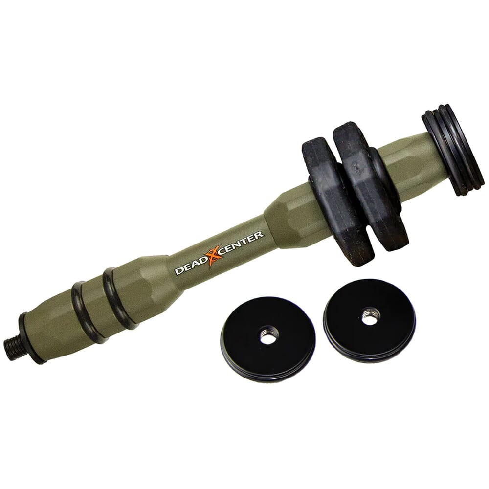 Dead Center Archery Dead Center Dead Silent Hunting Series XS 6" Green Stabilizer DSHCXS-6-GRN