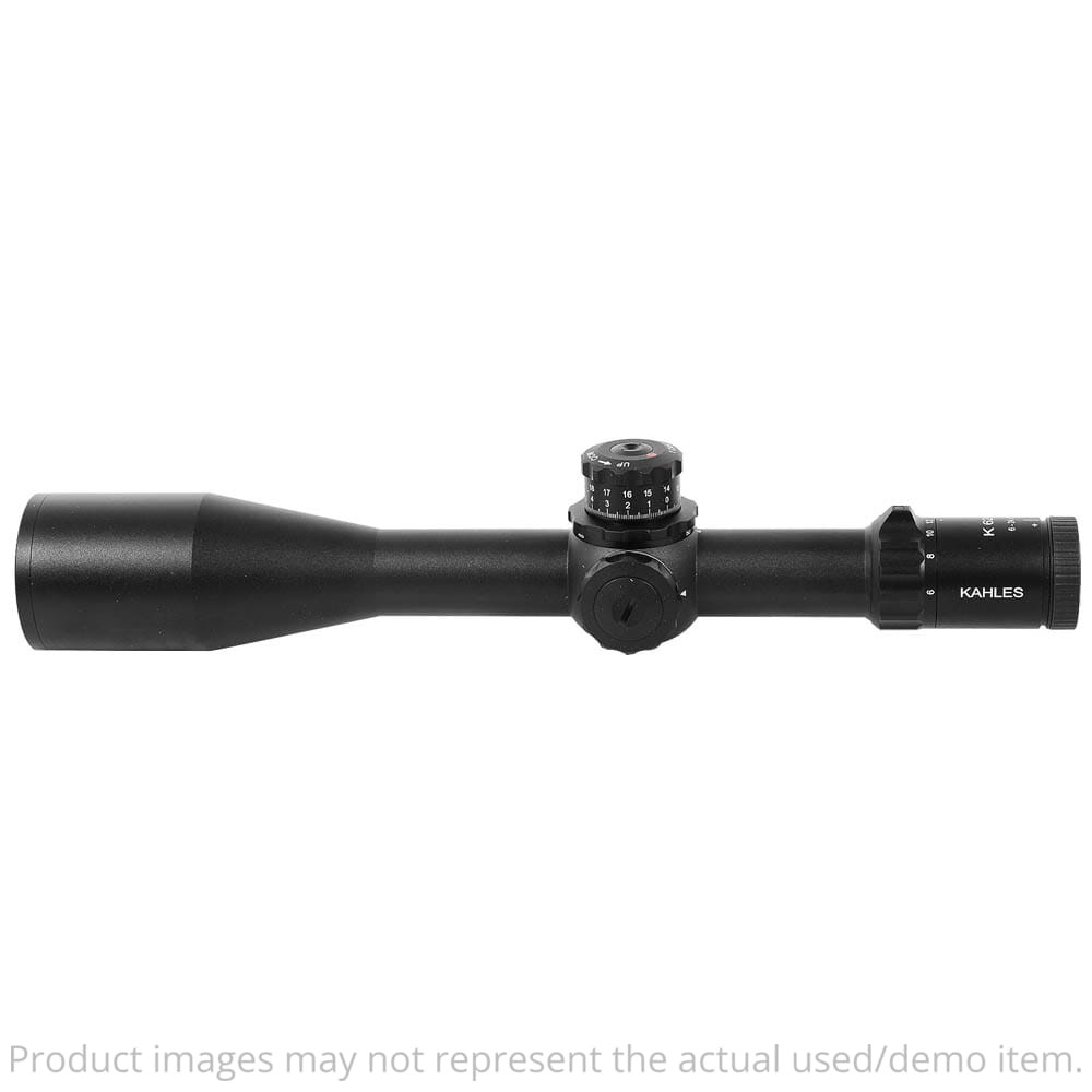 Kahles USED K624i 6-24X56 CCW SKMR3 RSW Riflescope 10615 - SN#1070568 w/Aadland Caps, Small Marks on R Side of Tube UA4097