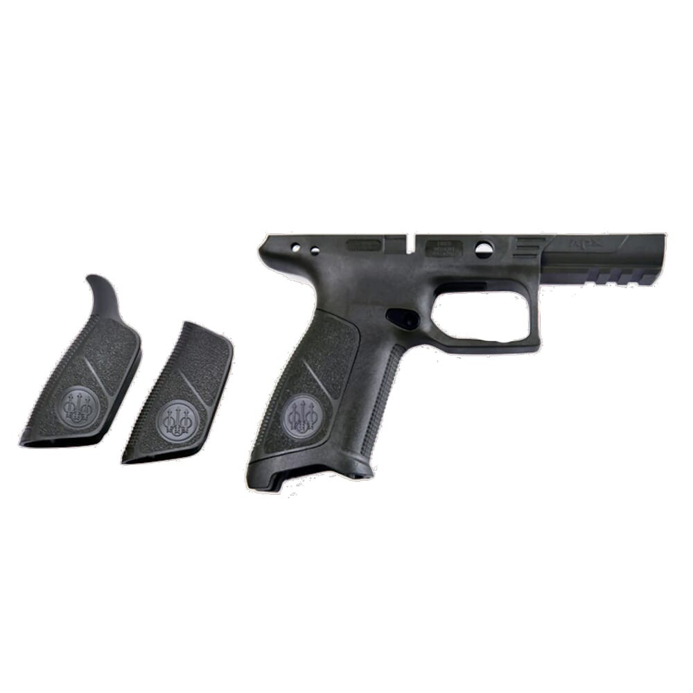 Beretta APX No Finger Grooves Black Grip Frame w/(2) Backstraps E02049