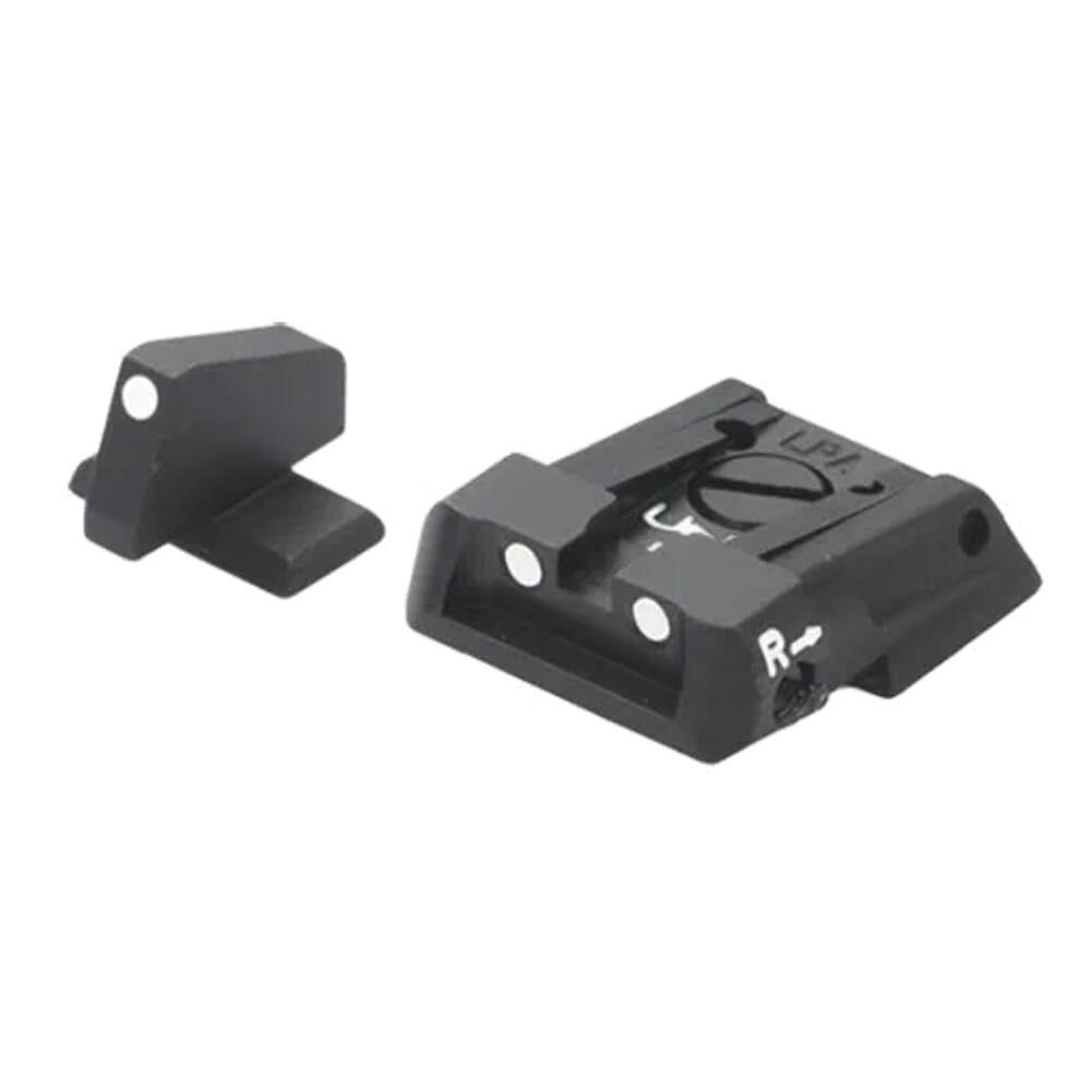 Beretta APX Series White Dot Adjustable Sight Kit EU00068