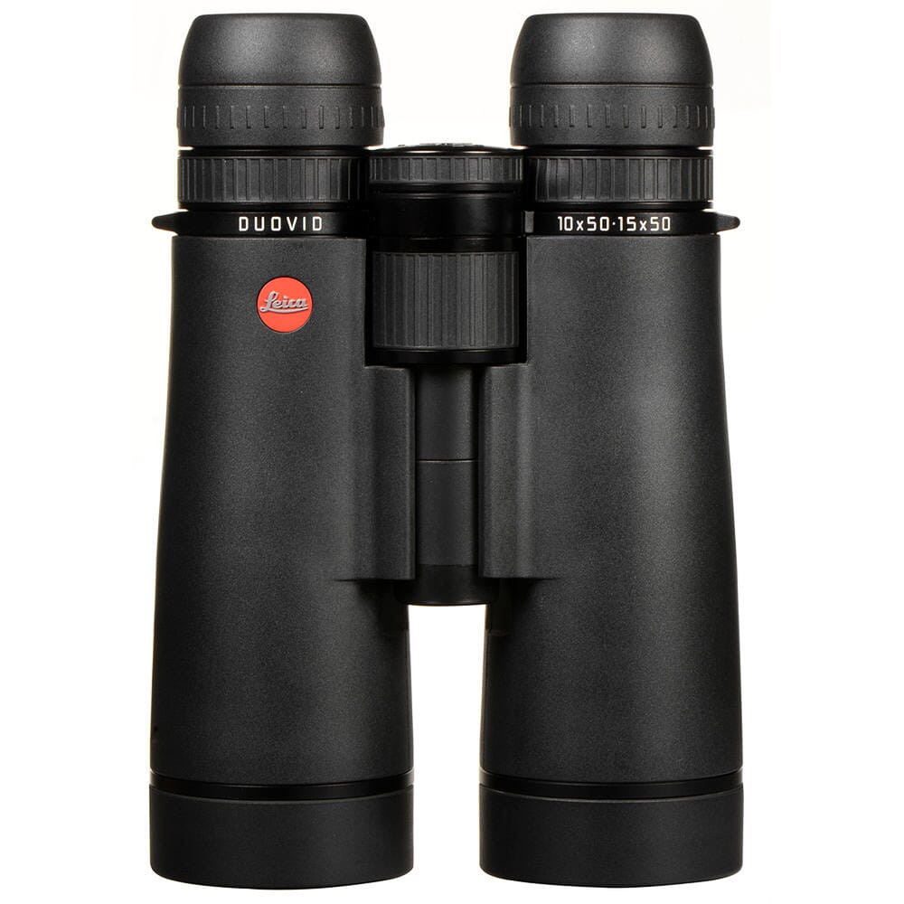 Leica Duovid 10-15x50 Black Binocular 40420 Like new demo Code U