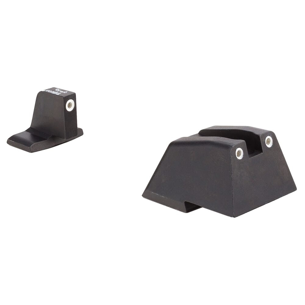 Trijicon® Suppressor/Optic Height Sights - H&K .45C, P30, VP9 (Excluding VP9 Optics Ready) HK210-C-600949 in Front White Outline/green Tritium
