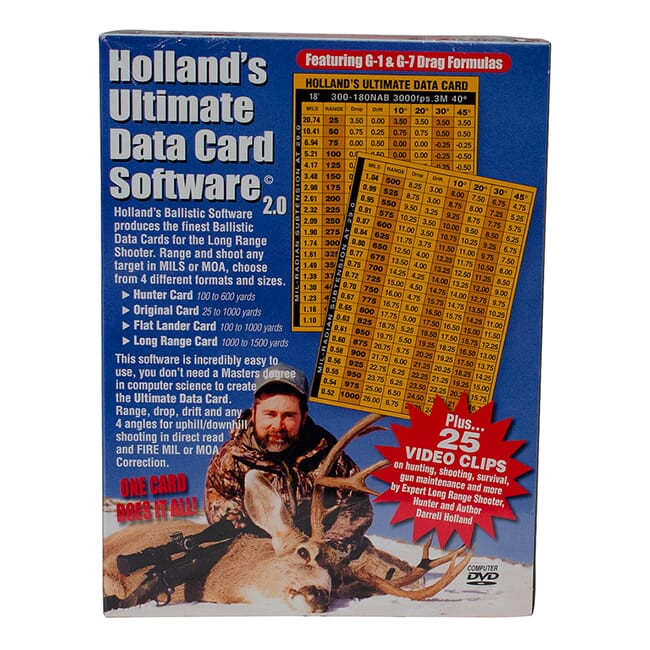holland gunsmithing Holland Ultimate Ballistic Card Maker III 2.0 - $29.00 at Scopelist