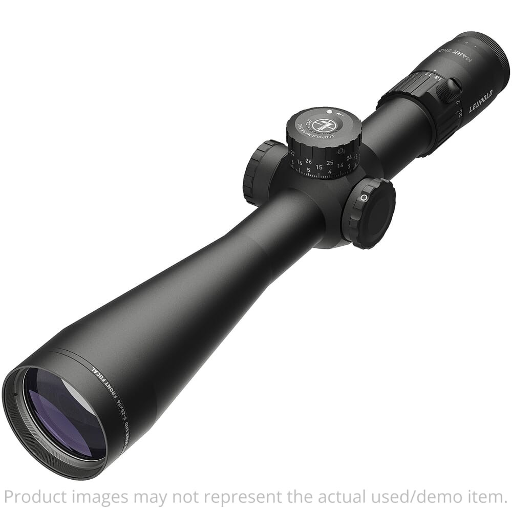 Leupold USED Mark 5HD 5-25x56 (35mm) M5C3 FFP PR2-MIL Riflescope 180222 Damaged Packaging UA4983