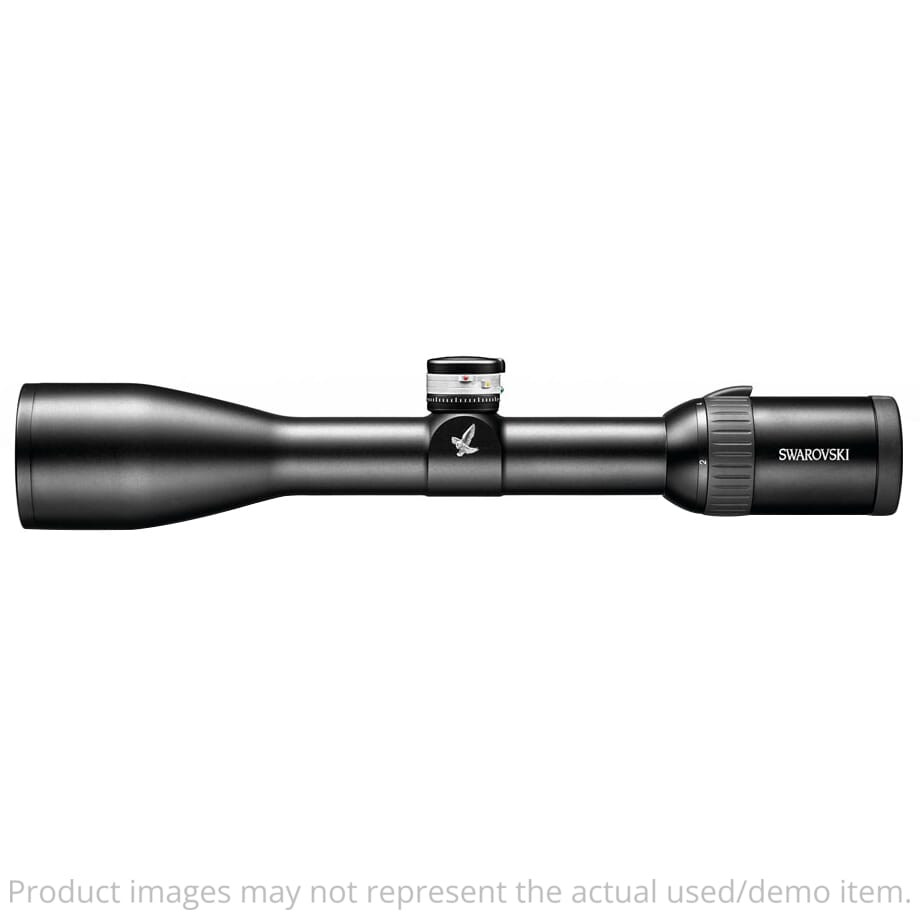 Swarovski USED Z6 2.5-15x44 BT Plex Riflescope Black 59410 Excellent Condition, Very Light Ring Marks, Small Mark on Windage Cap, Personalized Ballistic Ring (Not the Original Rings) UA5085