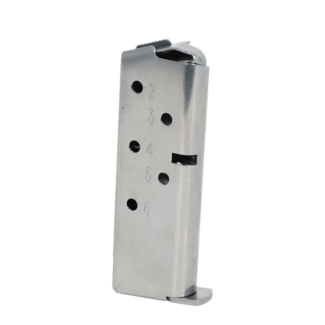 Kimber Stainless 1911 Magazine - .380 ACP - Kimber Micro - 6 Rounds