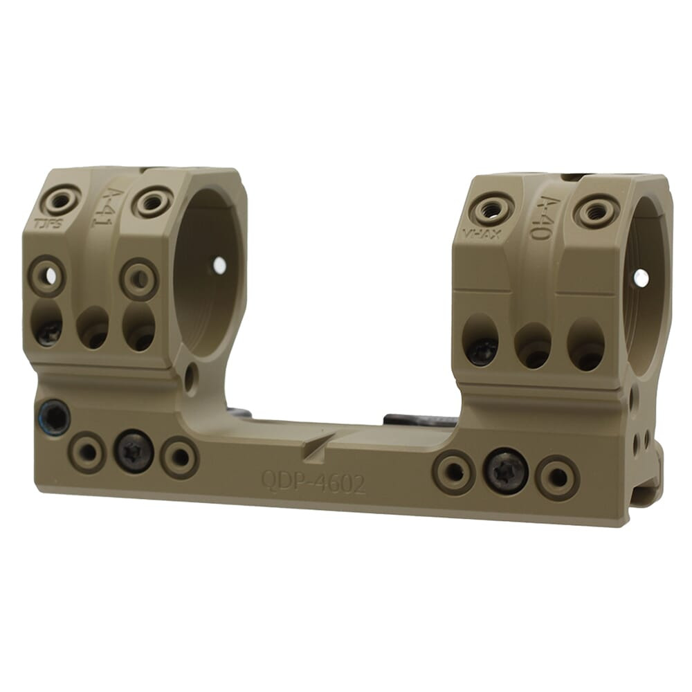 spuhr Spuhr QDP Unimount 34mm 6MIL/20.6MOA 1.5" Quick-Detach FDE Picatinny Scope Mount QDP-4602-FDE - $685.00 at Scopelist.com