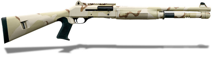 Benelli M4 Tactical 12GA Desert Camo Shotgun 11717