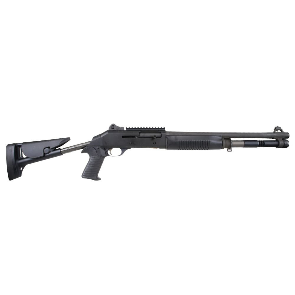 Benelli M4 Tactical 12ga 18.5 Bbl Shotgun w/ Telescopic Stock & Ghost Ring Sights Y1-Condition Demo 11721-Y1