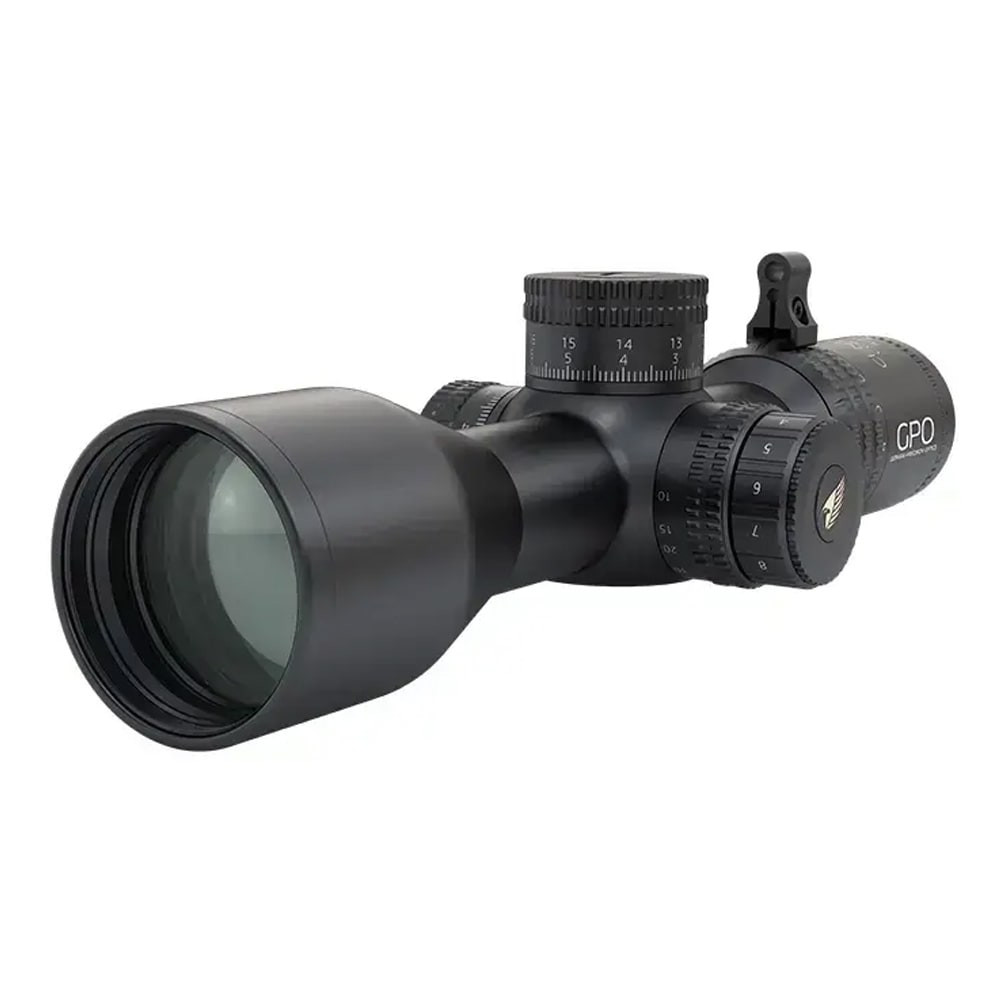 GPO Centuri SC 4-16x44i SC 30mm Tube FFP HS Ill ZS Lock .1 MRAD Clicks Riflescope RCX451