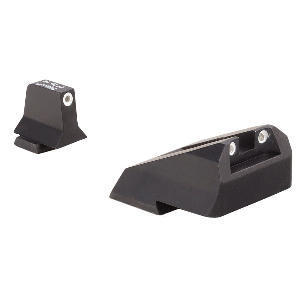 Trijicon® Suppressor/Optic Height Sights - Smith & Wesson M&P / M&P 2.0 SA237-C-600900 in Front White Outline/green Tritium
