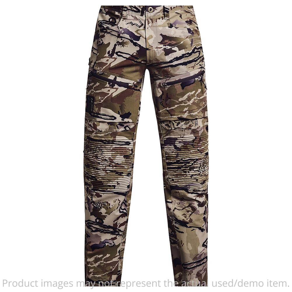 Under Armour USED Ridge Reaper Raider HD Pant UA Barren Camo/Black 34/36 1365609-999012 - Like New UA6529