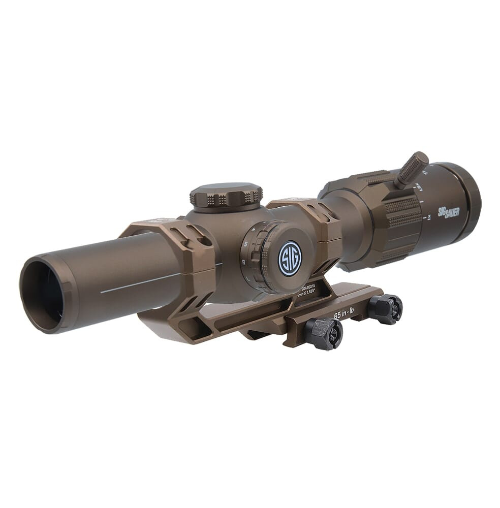 sig sauer Sig Sauer TANGO-MSR 1-6x24mm Illum BDC6 SFP Coyote Tan Riflescope w/ALPHA-MSR Mount SOTM61200 - $289.99 at Scopelist.com