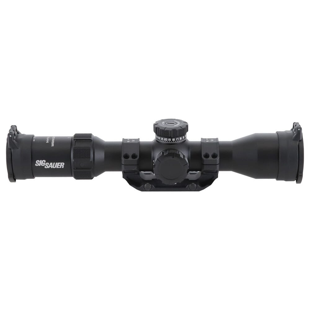 SIG SAUER Tango-MSR 2-12x44 34mm FFP Illum MOA Milling 2.0 Reticle Black Riflescope with Mount (SOTM62000)