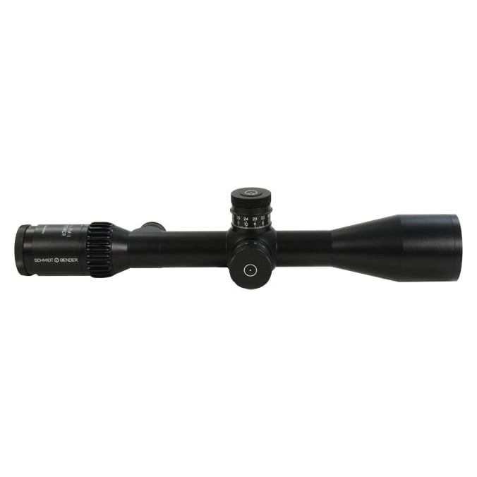 Schmidt Bender PMII Riflescope 3-27x56 L/P LT P4Fine FFP .1 MRAD CCW Black - Like New Demo 669-911-972-B2-A8