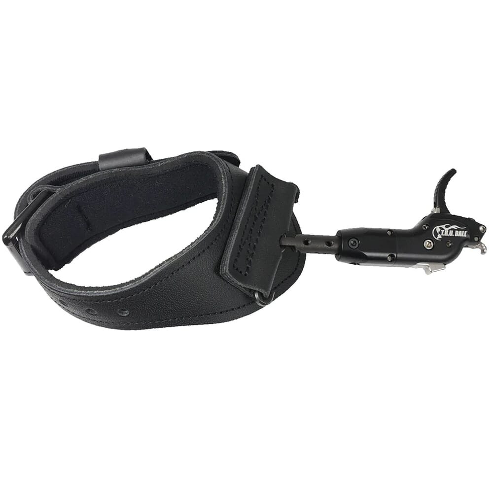 T.R.U. Ball Archery eXecution Cinch Web Buckle Strap Black Large Release TEWB-BK-L