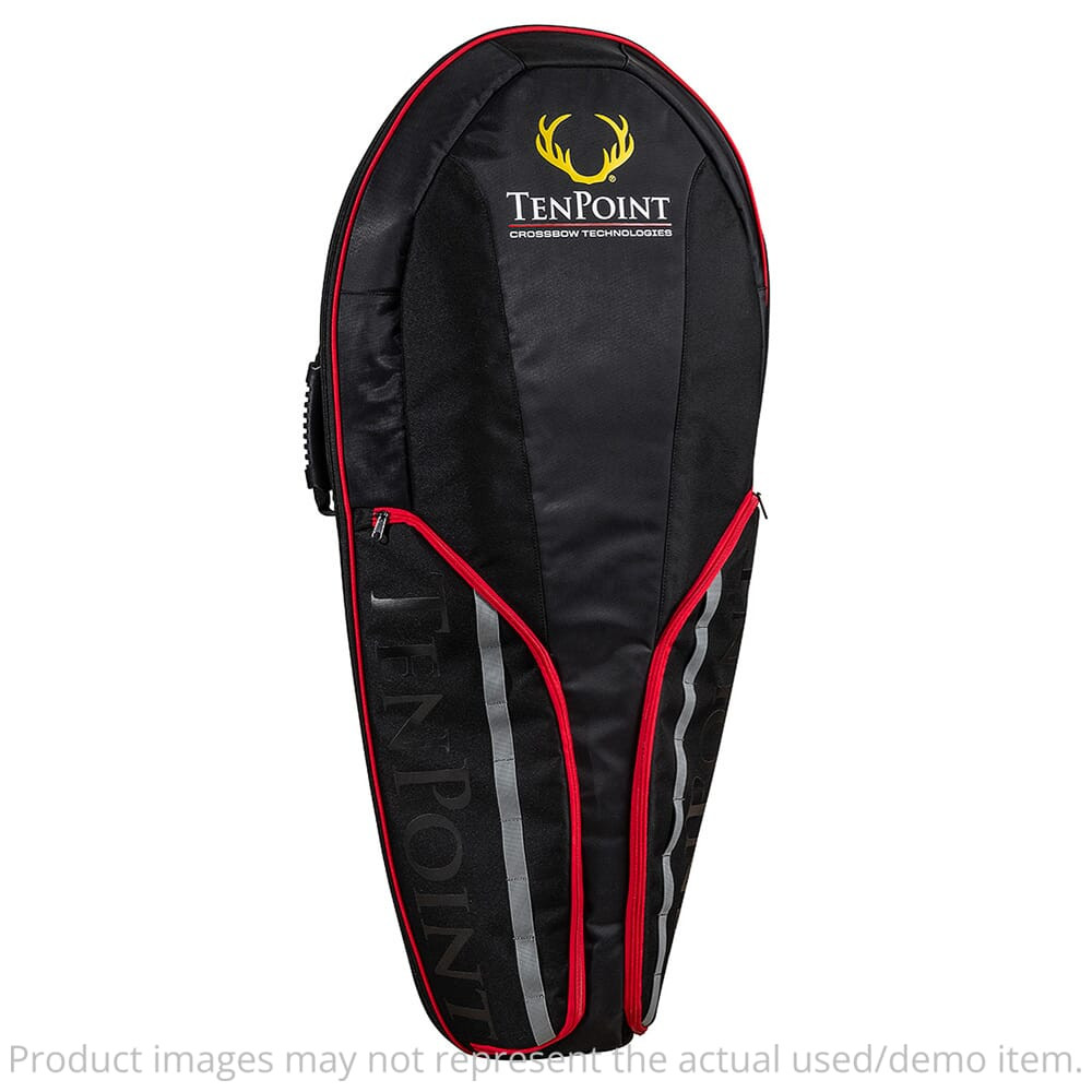 TenPoint USED Narrow Soft Case w/ Backpack Straps for All 2018-21 TenPoint Crossbows Black/Red HCA-20119 - Open Box UA4290