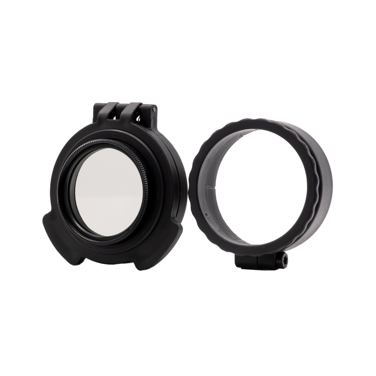 Tenebraex Flip Cover Polarizer with Adapter Frame Ring for Leupold Mark 5 HD 3.6-18x44 UAC133-WPA
