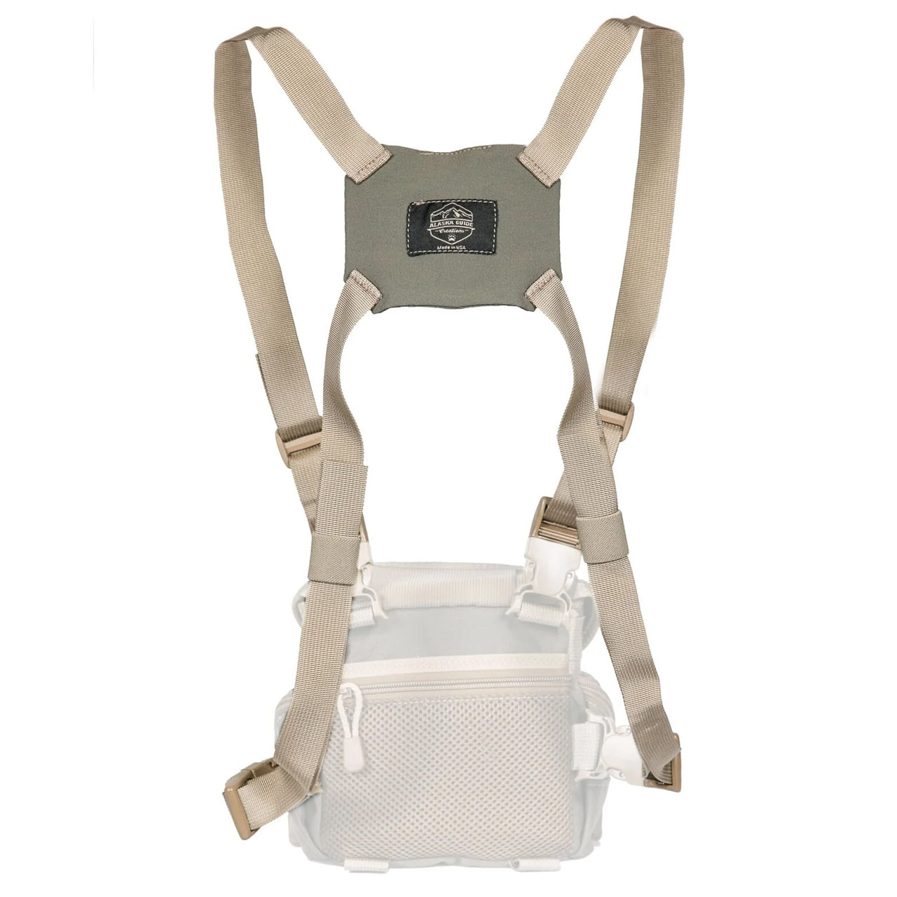 Alaska Guide Creations Ranger Green Ultralight Harness ULH-RG