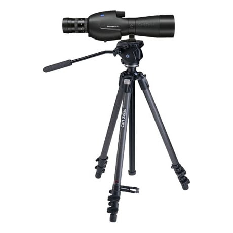 Zeiss DiaScope 65 T* FL Straight Like New Used Spotting Scope w/Vario 15-56x/20-75x Eyepiece & Carbon Tripod 000000-1900-637
