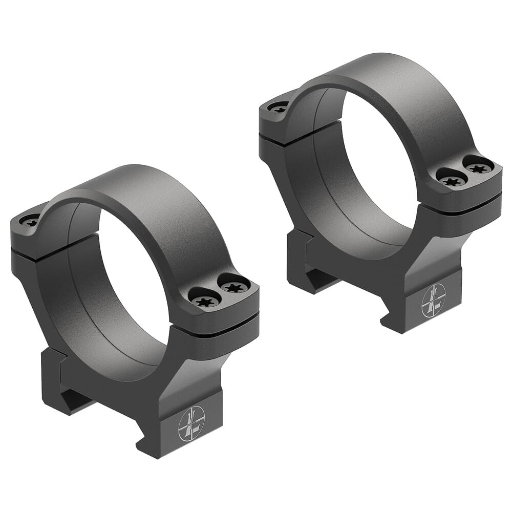 LEUPOLD BackCountry Cross-Slot 35mm Matte Black Medium Scope Rings (183395)