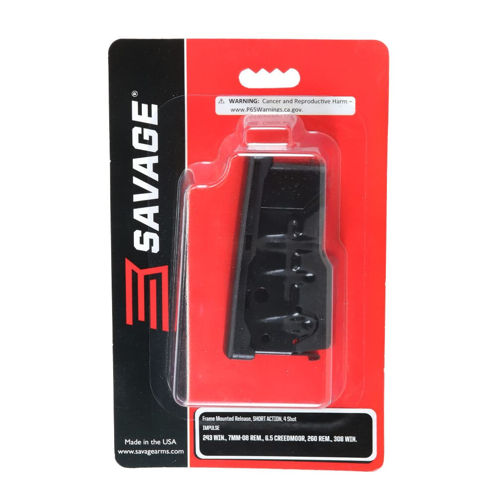 savage arms Savage Arms IMPULSE Big Game/Hog Hunter .243 Win/7mm-08 Rem/6.5 CM/.308 Win/.260 Rem 4rd Magazine 18438 - $54.99 at Scopelist.com