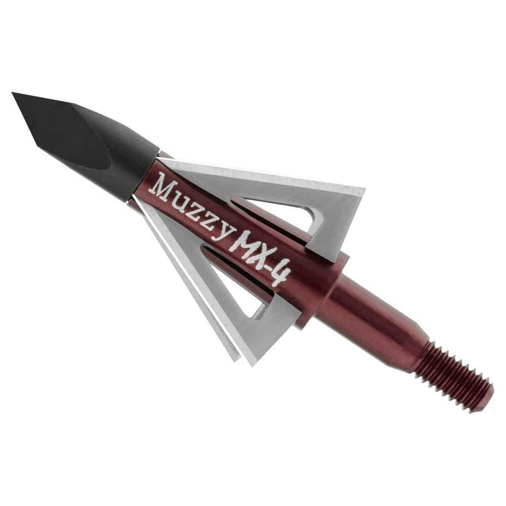 muzzy broadheads Muzzy MX-4 100gr 4-Blade 1-1/8" Broadhead 3pk 209-MX4-3 - $21.66 at Scopelist.com