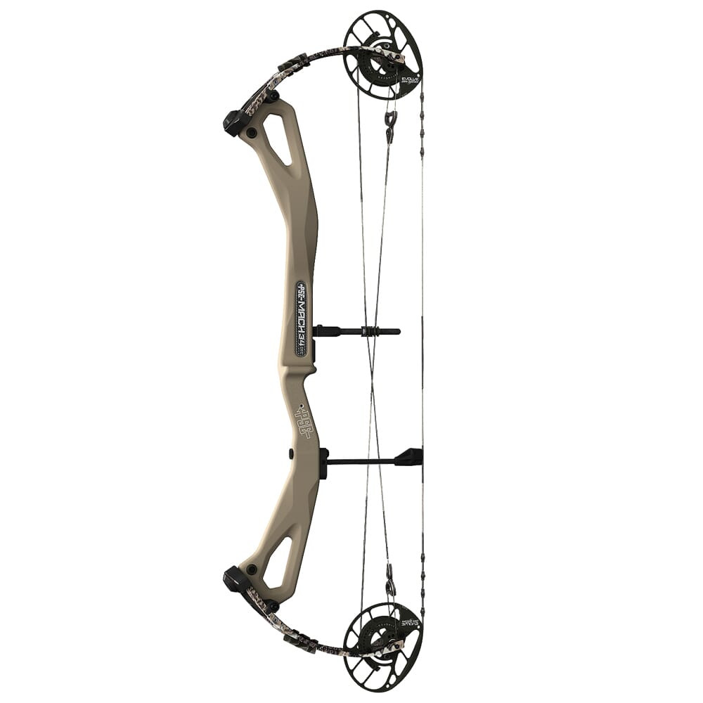 PSE Mach 34 EC RH Tan Riser/Elevated II Limbs 29-70 Bow 2234ECRTE2970