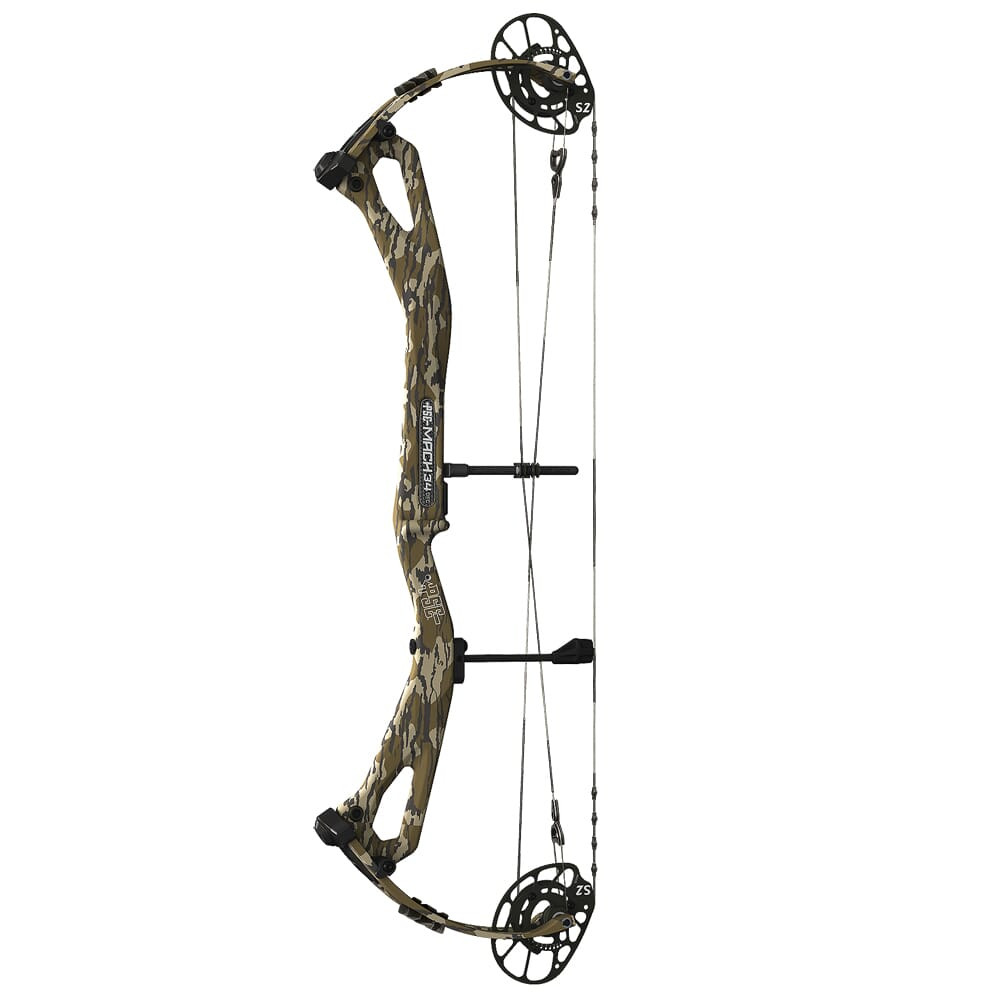 PSE Mach 34 S2 RH Mossy Oak Bottomlands 29-50 Bow 2234S2RMB2950