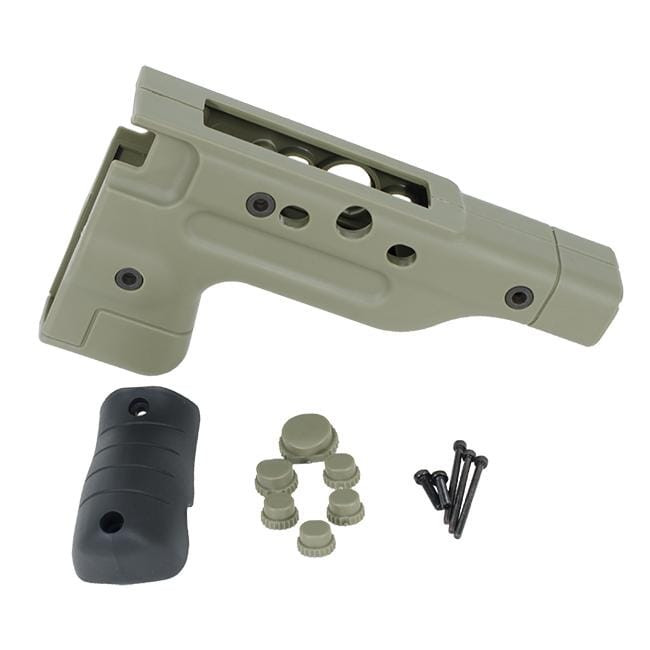 Accuracy International AI Green Fixed Pistol Grip Upgrade Kit 26645GR
