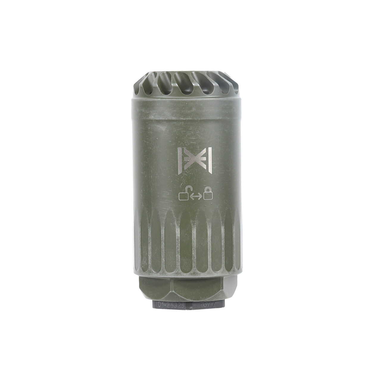 HUXWRX Blastphemy + Flash Hider 556 1/2x28 OD Green Accessory 3065