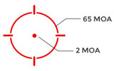 HOLOSUN AEMS  CIRCLE DOT RED - 7075 ALUMINUM