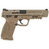 S&W M&P 2.0 9MM 5" 17RD FDE NMS TS (r)