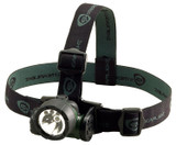STL 61051  TRIDENT HEADLAMP WHT/GRN LED GREEN (s)