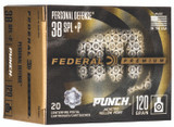 FED PD38P1       38SP      120 PUNCH JHP     20/10 (s)