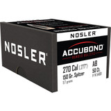 Nosler AccuBond Bullets .270 Cal. 150 gr. Spitzer Point 50 pk. (k)