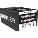 Nosler Sporting Handgun Revolver Bullet .38 Cal. 158 gr. Jacketed Hollow Point 250 pk. (k)