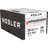 Nosler Varmageddon Bullets .20 Cal. 32 gr. FB Tipped 100 pk. (k)