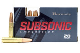 Hornady Subsonic 300 Blackout 190gr Ammo 20rd box