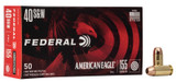 Federal American Eagle 40 S&W 155gr FMJ 50 Round Box