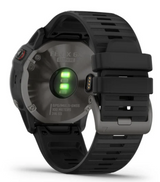 Garmin Fenix 6X Sapphire 51mm Premium Smartwatch - Carbon Gray DLC/Black