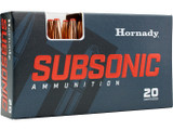 Hornady Subsonic 45-70 GOVT 410gr Sub-X Polymer Tip 20 Round Box